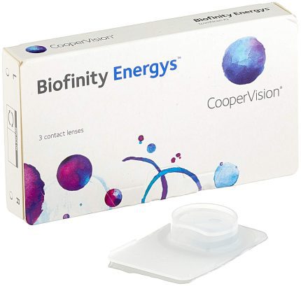 Lentes de contacto Coopervision Biofinity energys (3 / 6 meses)